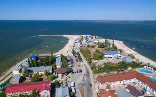 Отдых для туристов азовская море