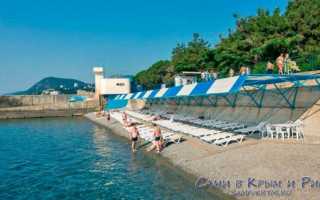 Алушта какое море глубина