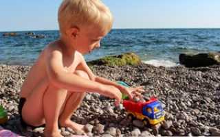Список вещей для моря с ребенком 5 лет