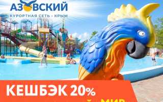 Открытые аквапарки у моря